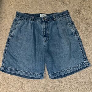Dockers Pleated Jean Shorts